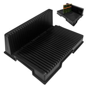 Anti Static Esd Pcb Storage Racks Turnover L Shaped