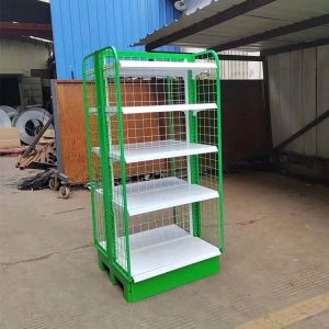 Cheap Factory Custom Color Size Racking Shelf Grid Display Rack for sale
