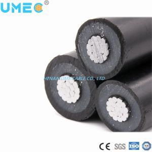 China ASTM 15kv Overhead Bare Aluminum Conductor Steel Reinforced Medium Voltage ABC Cable on sale