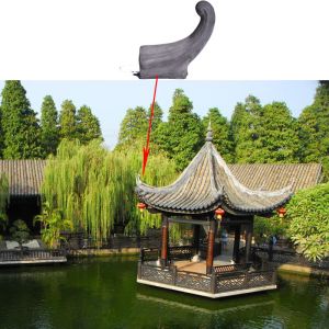 Building Roofing Tiles Clay Material Chinese Architectural Ornaments