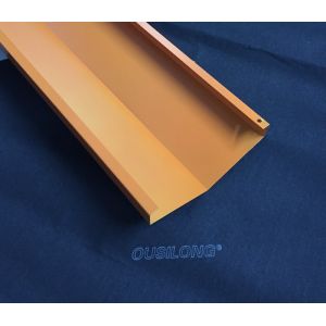 Waterproofing V Shaped Aluminium Strip Ceiling , Metal Suspended Ceiling Panel