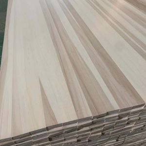 Cheap Building Construction FSC 100% Certified Poplar Straight Finger Jointed Solid Wood Panel for sale