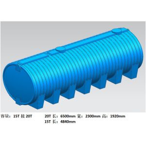No Welding 15T Horizontal Water Tank Mold Oxidation Resistance