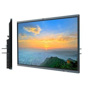 Smart Interactive Flat Panel 75 Inch Touch Screen For Meeting Room ROHS Approved