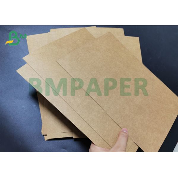 80gsm 100gsm 120gsm Brown Kraft Board Roll For Paper Bags