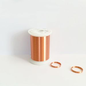 0.02mm Superfine Enamelled Copper Wire Polyester Insulation With Good Solderabil