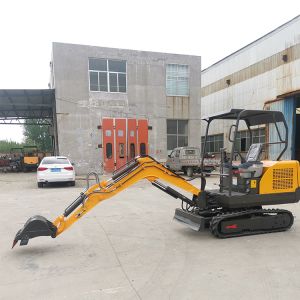 Hydraulic Tiny Mini Excavator 2000kg 4km/h Compact Digging Equipment