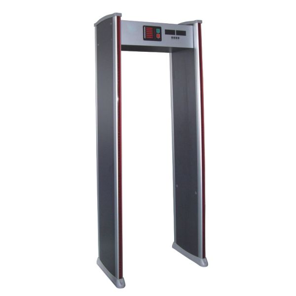 40 People/min Pass Rate Archway Metal Detector With 6 Detection Zone