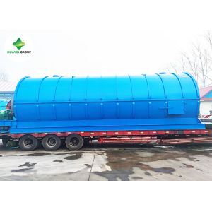 Auto Feeder Small Plastic Pyrolysis Machine 2t Convert Waste Plastic To Oil