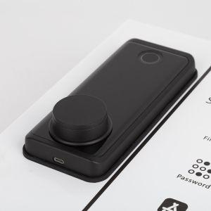 Coated Zinc Alloy Smart Deadbolt Door Lock For Max Security WiFi APP