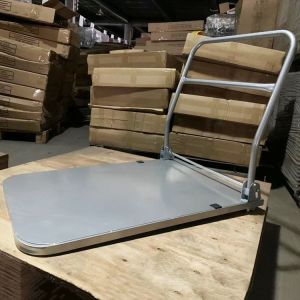 Cheap Foldable Platform Trolley 2/4/6 Wheels for Easy and Convenient Material Handling for sale