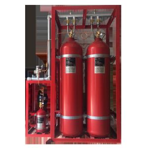 Cheap 15MPa IG100 Nitrogen Fire Suppression Device Pipe Network Type 16.04kg for sale
