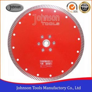 Diamond Stone Cutting Blades For Hand Held Saw 2.6mm Segment Thickness