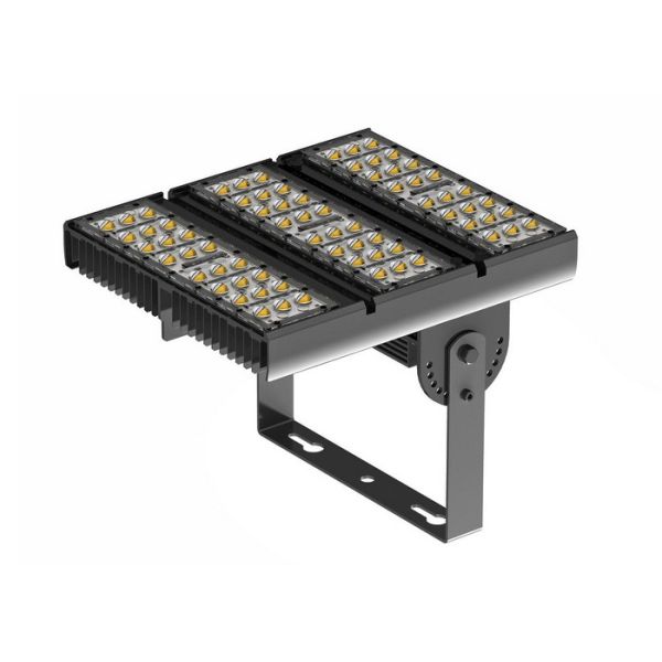 Energy Saving Black 100W outside Led Flood Lights , CREE LED highway lighting