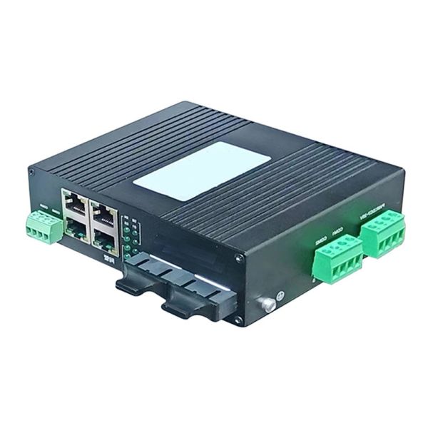 L2+ Industrial Ring Managed Ethernet Switch 4x10/100TX + 4xRS485 + 2x100FX SC