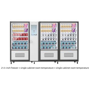 Best selling Outdoor Vending Machine snack drinks veniding machine Combo Self