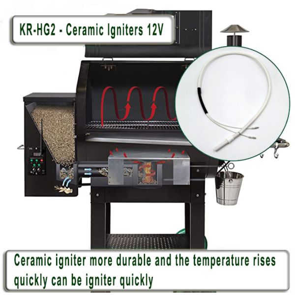 12V 80W Ceramic Pellet Igniter Easy GMGP-1021 pellet smoker grills