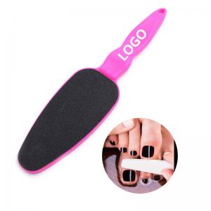 Cheap Promotional Pink Double Side Nail Polishing Nail File Logo Customized for sale