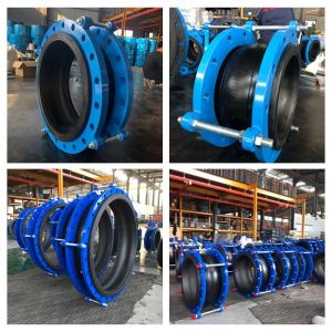 Rubber Expansion Joint With Flanged Connections Durable Rubber Expansion Joint