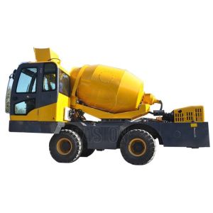 2.5M3 Hydraulic Self Loading Concrete Mixer Construction Equipment 16MPa Max