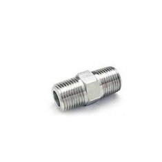 Cheap 100% cnc machining process aluminum hex nipple nut, Bolt and Nut Manufacturing for sale