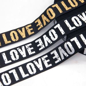 Soft High Tenacity Garment Reusable Custom Woven Jacquard Elastic Webbing Band/