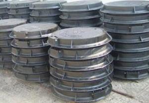 Ductile Iron Manhole Cover  made in china for export with low price on buck sale for export