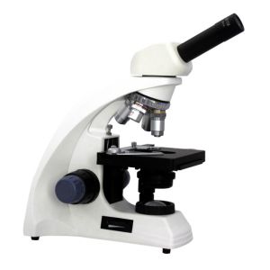 Cheap 40x - 2000x Simple Binocular Microscope 3W LED Light Source 1 Year Warranty for sale
