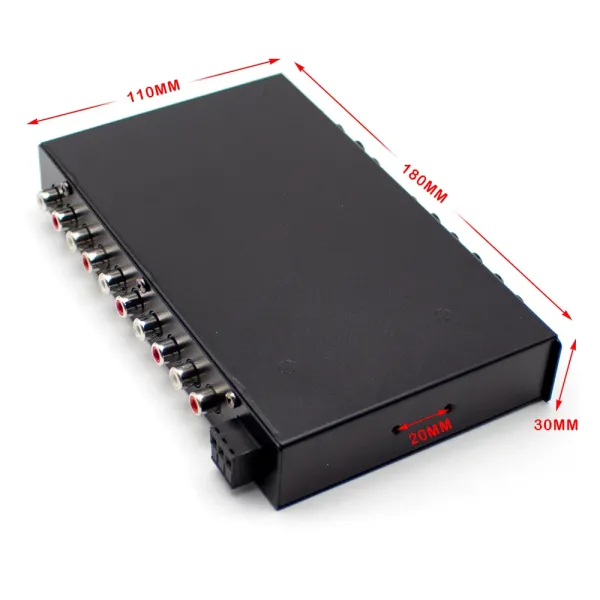 Enhance Your Driving Experience with Car Equalizer EQ5 Segment Equalizer and AUX Input