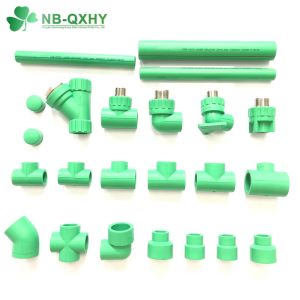 China 20mm to 110mm Hot and Cold Water Supply PPR Pipe Fittings with Welding Connection on sale