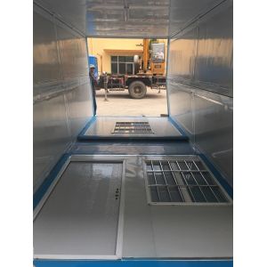 Strong Construction Folding Container House With Sliding Window Custom Color