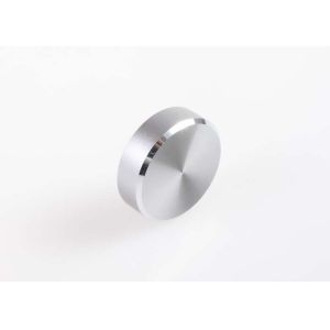 OEM Custom Metal Control Knobs , USB Volume Control Knobs With Silver Anodized