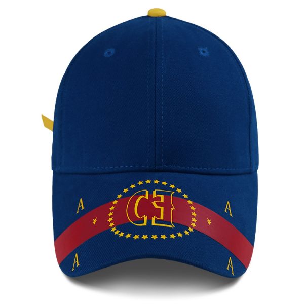 Quality Custom Embroidery Cotton 58cm Six Panel Baseball Cap wholesale