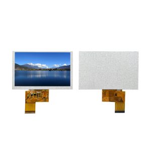 5.0 Inch TFT Display Screen 800*480 Resolution RGB Interface All 6'clock Viewing