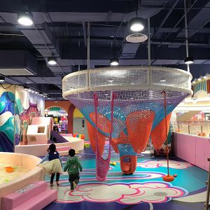 Custom Indoor Rope Climbing Net for Kids ASTM/CE Certified