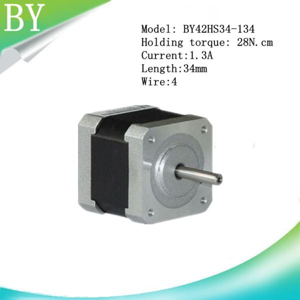 Quality NEMA17   BY42HS34  28N.cm 1.3A     low speed  high quality stepping motor wholesale