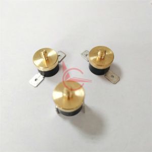 Cheap Round Screw Copper Cap Automatic Reset T24 KSD301 Bimetal Disc Thermostat for sale