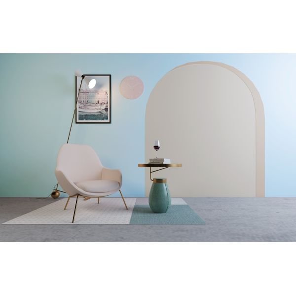 Social Space Interior Waterborne Diatom Paint Formaldehyde Purification Moisture Proof