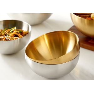 Premium Stainless Steel Cookware Sets Bowls For Mixing Serving And Snacking