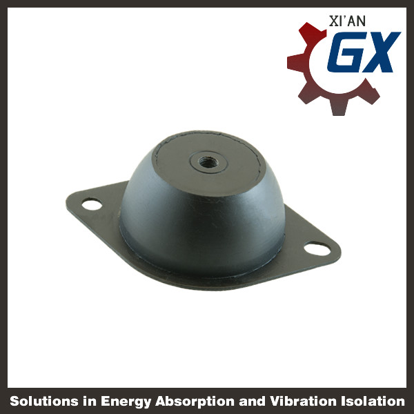 Metal and Mesh Isolator controlled shock vibration isolation protection for