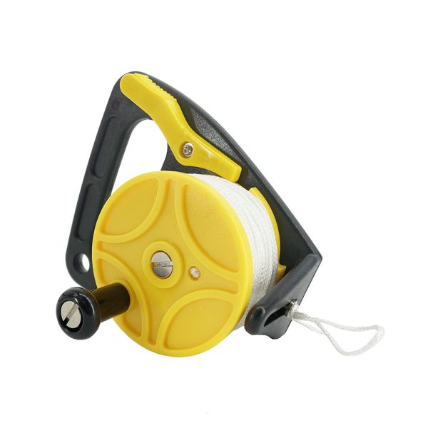 Quality Plastic Diving Finger Spool With Handle Pom Base Anti Corrosion Lightweight wholesale