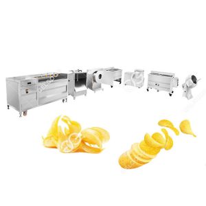 Cheap Small Scale Chips making Machine , Potato Chips Manufacturing Plant Fully Automatic for sale