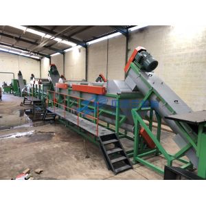 China 300KG/H waste plastic bags washing plant recycling line on sale