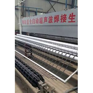 Embankment Construction Steel-Plastic Welding Geogrid with 50Kn/m Tensile