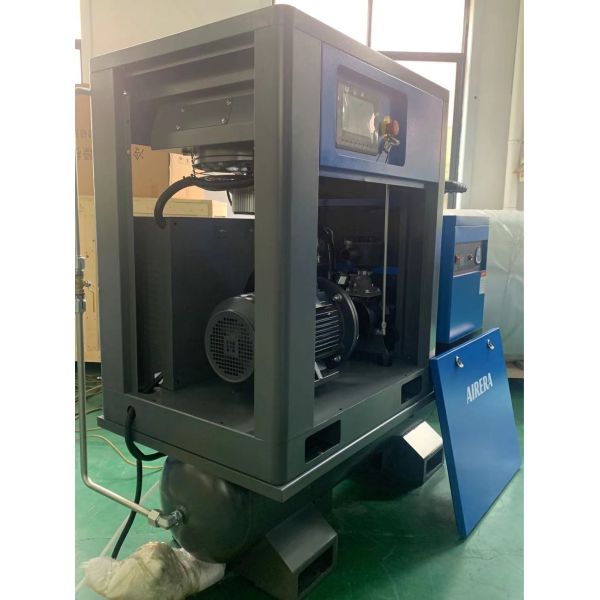 Tank-mounted 13-20bar Rotorcomp LGSD Screw Compressor for last cutting