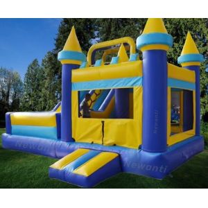 PVC Inflatable Adult Bouncer Bounce House Sonic Castle with Custom Logo Printed