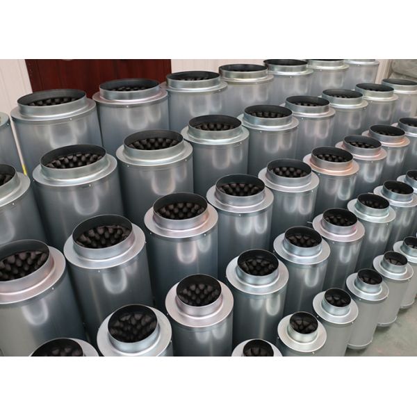 Quality Inline Fan Filter Air Duct Noise Silencer For Hydroponics Indoor Grow Tent Greenhouse wholesale