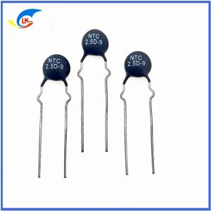 MF72 Series 2.5D-9 NTC Thermistor 2.5 Ohm 9mm Suitable For Power Adapter