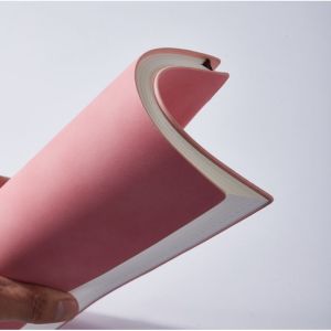 Soft Cover Pu Leather Notebook with Elastic Pen Holder Customized Paper Notebook