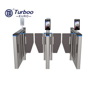Anti Collision Swing Barrier Gate 304 Stainless Steel Stable CE Approval Turboo
